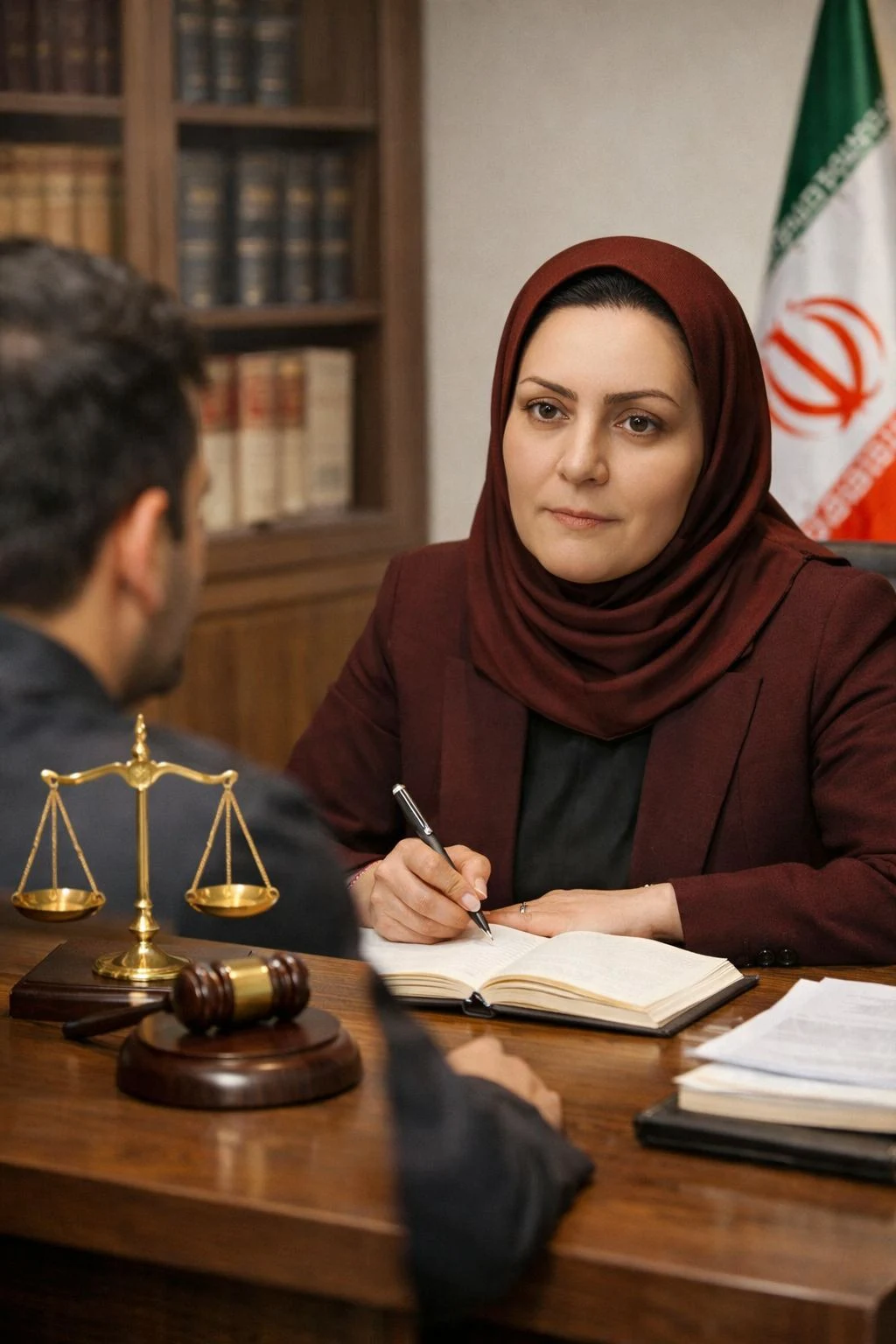 وکیل پایه یک دادگستری حسنیه صمدپور