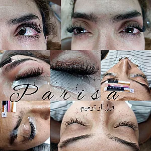 خدمات مژه و آرایش دائم پریسا