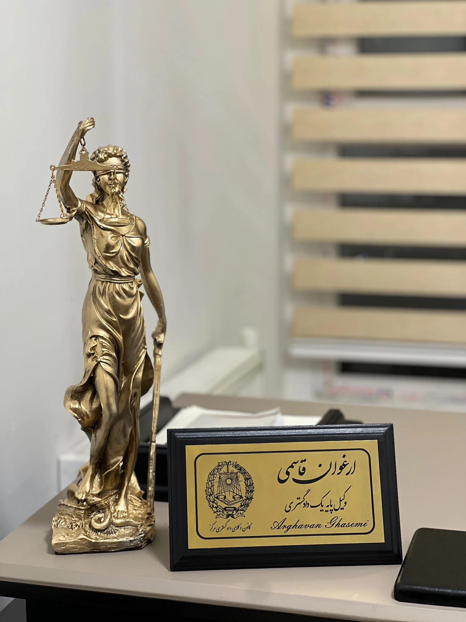وکیل پایه یک دادگستری ارغوان قاسمی