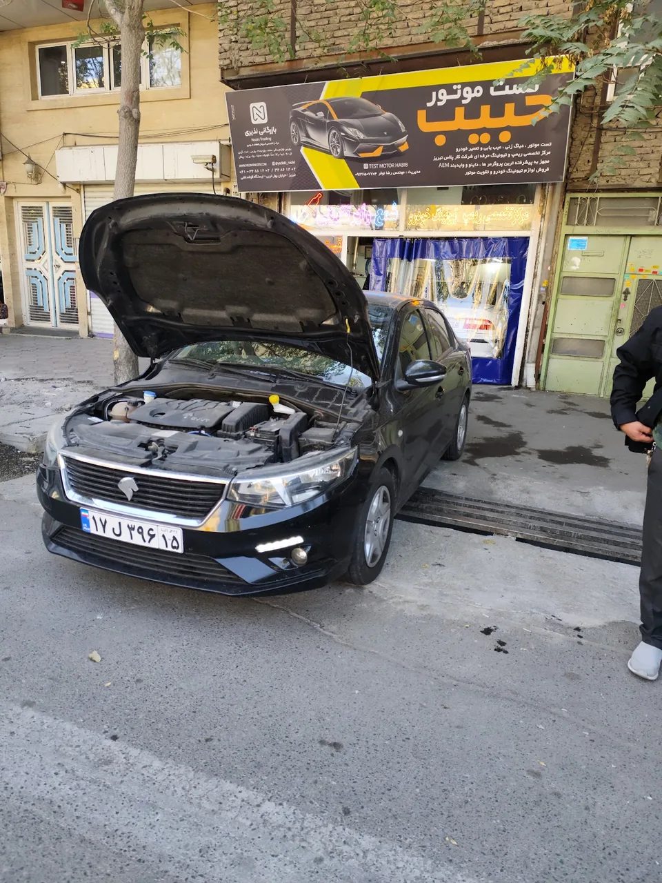 تست موتور حبیب