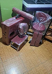 فروش تخت ماساژ پرتابل چمدونی تاشو سالن