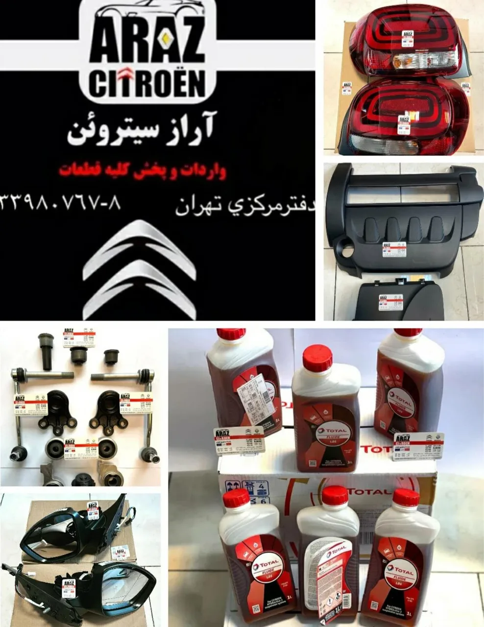لوازم یدکی سیتروئن پژو Ds (آراز سیتروئن) - تصویر 4