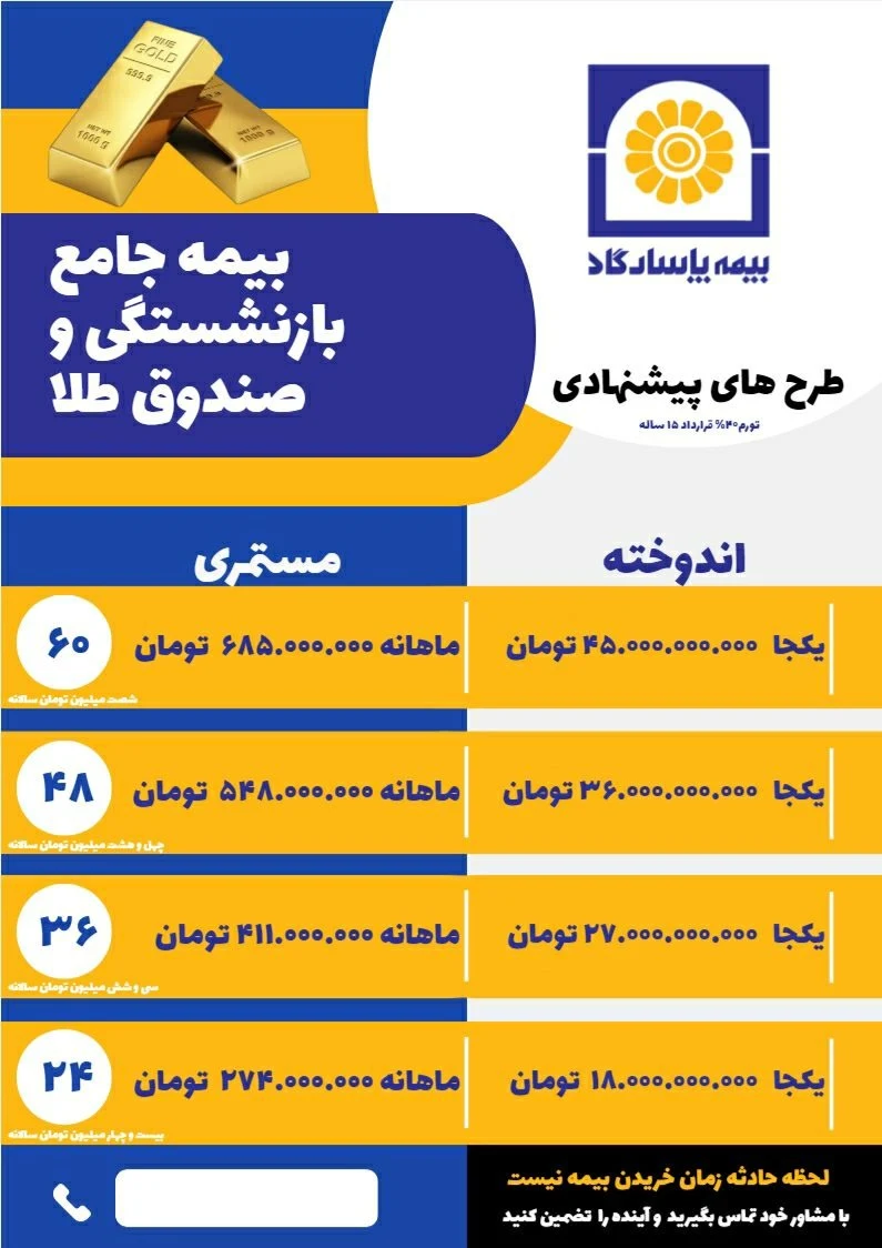 خدماتvip بیمه عمر در بازار املاک مستغلات - بیمه در تهران - تصویر 2