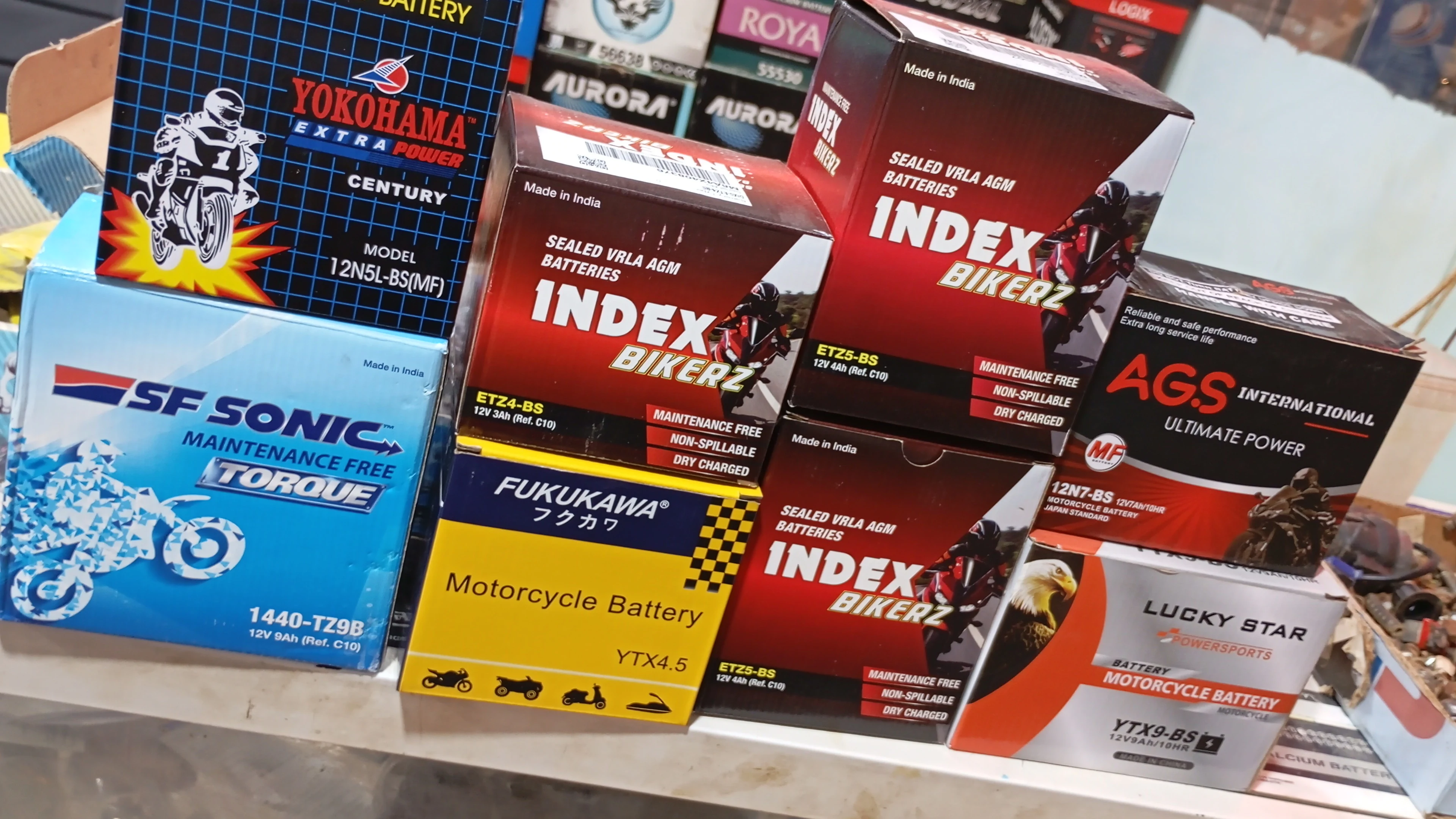 Shahab battery انواع باطری سبک وسنگین