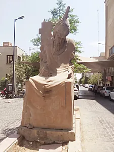 مجسمه کمال الدین بهزاد