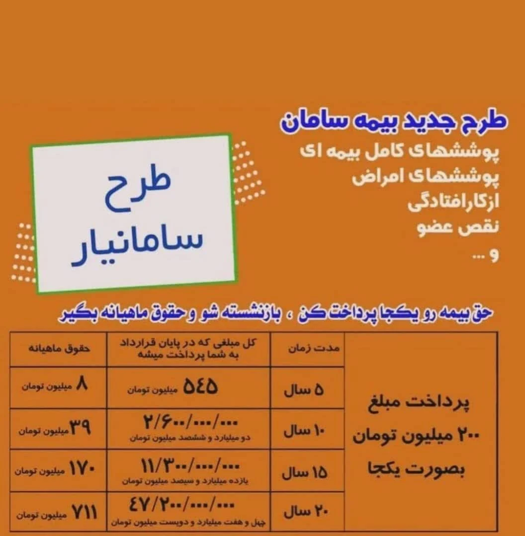 کارشناس ومشاوره بیمه سامان - بیمه در تهران - تصویر 2