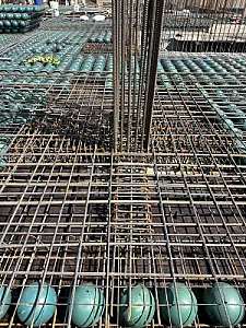 خدمات آرماتوربندی و قالب بندی اسکلت بتنی