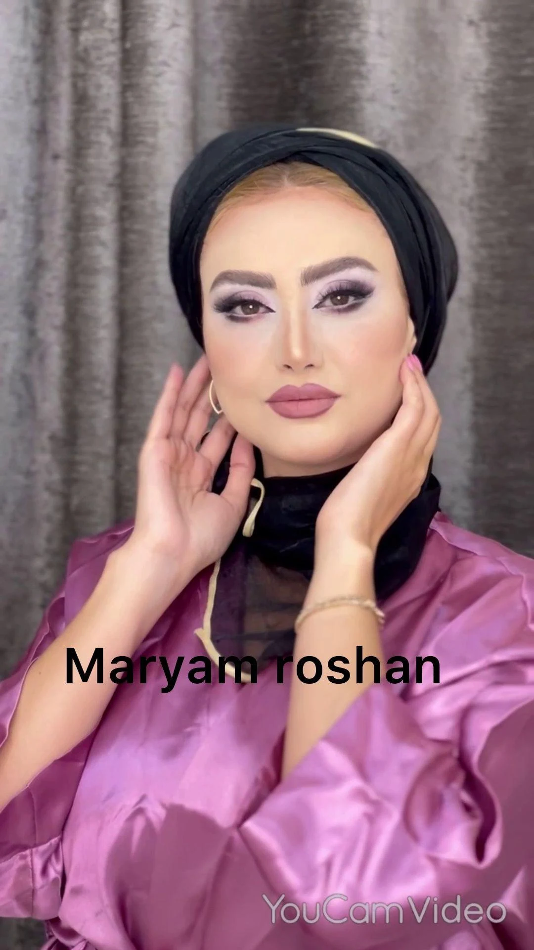 فیبروزکار و میکاپ کار عروس مریم روشن - تصویر 2