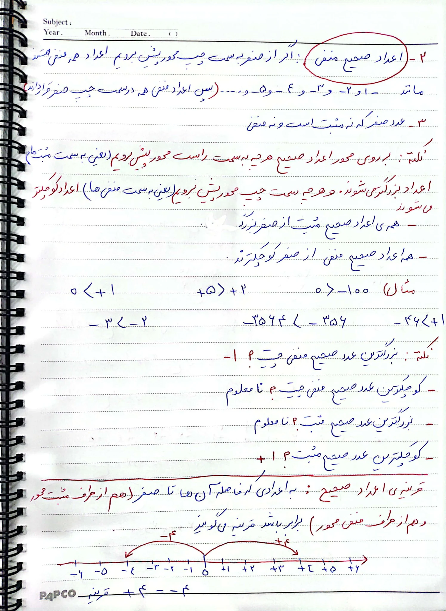 تدریس خصوصی ریاضی چهارم، پنجم ،ششم،هفتم