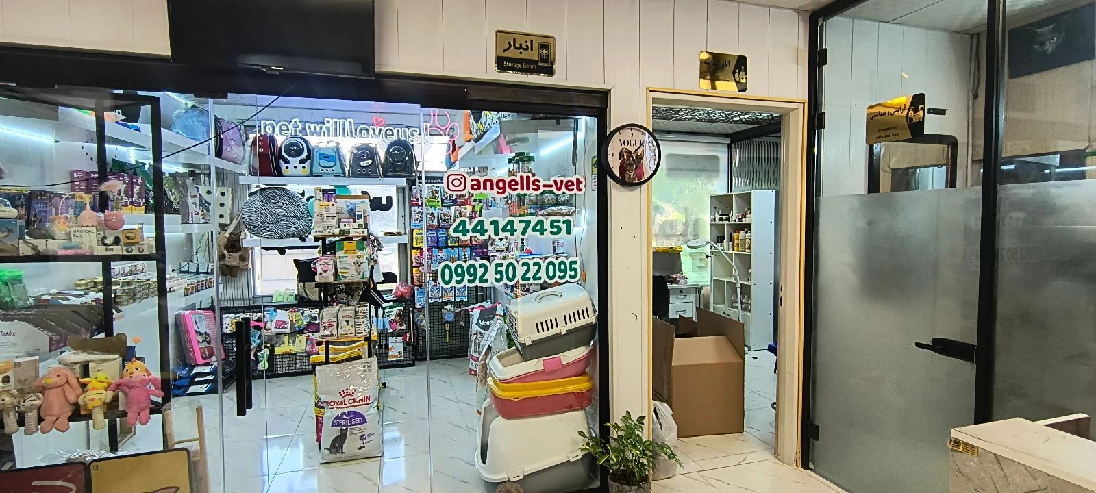 دامپزشکی و پت شاپ فرشتگان
