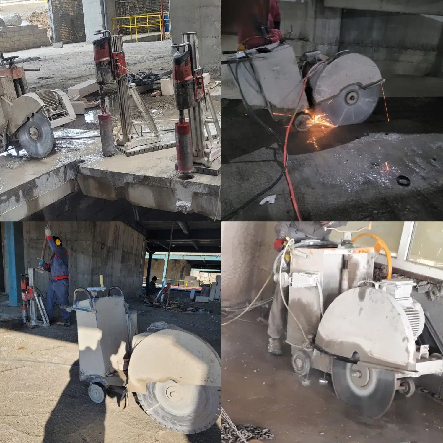 برش بتن و کرگیری در پاسداران - تصویر 8