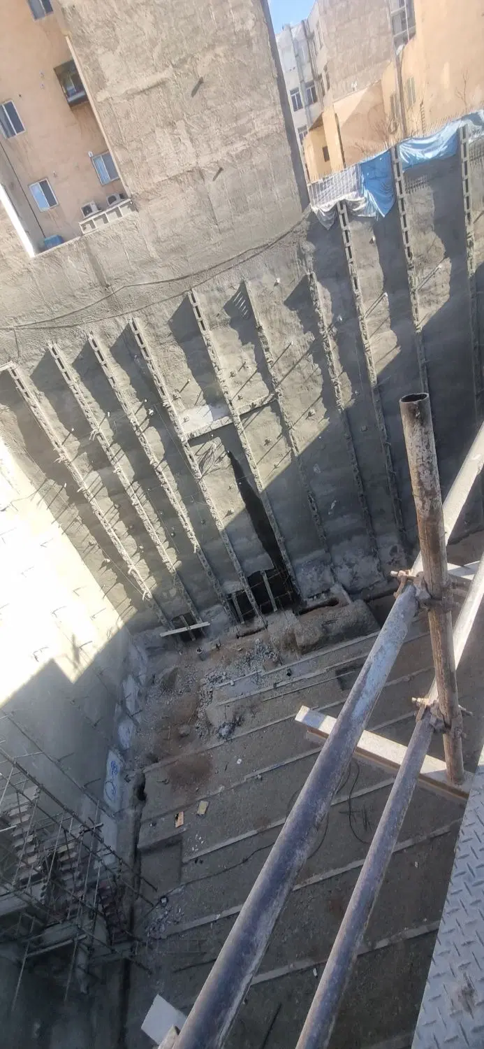 سازه نگهبان و شاتکریت در ونک