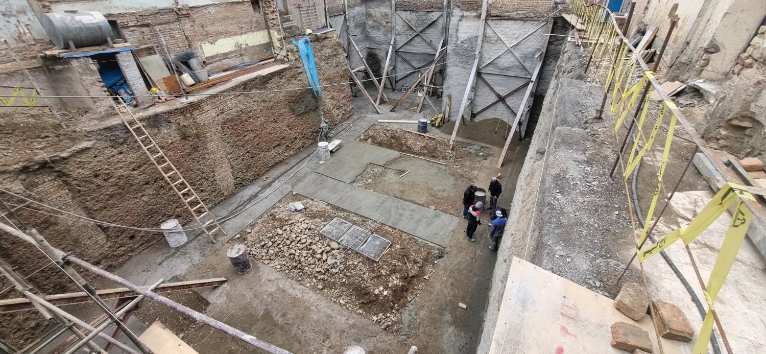 سازه نگهبان و شاتکریت در ونک - تصویر 2