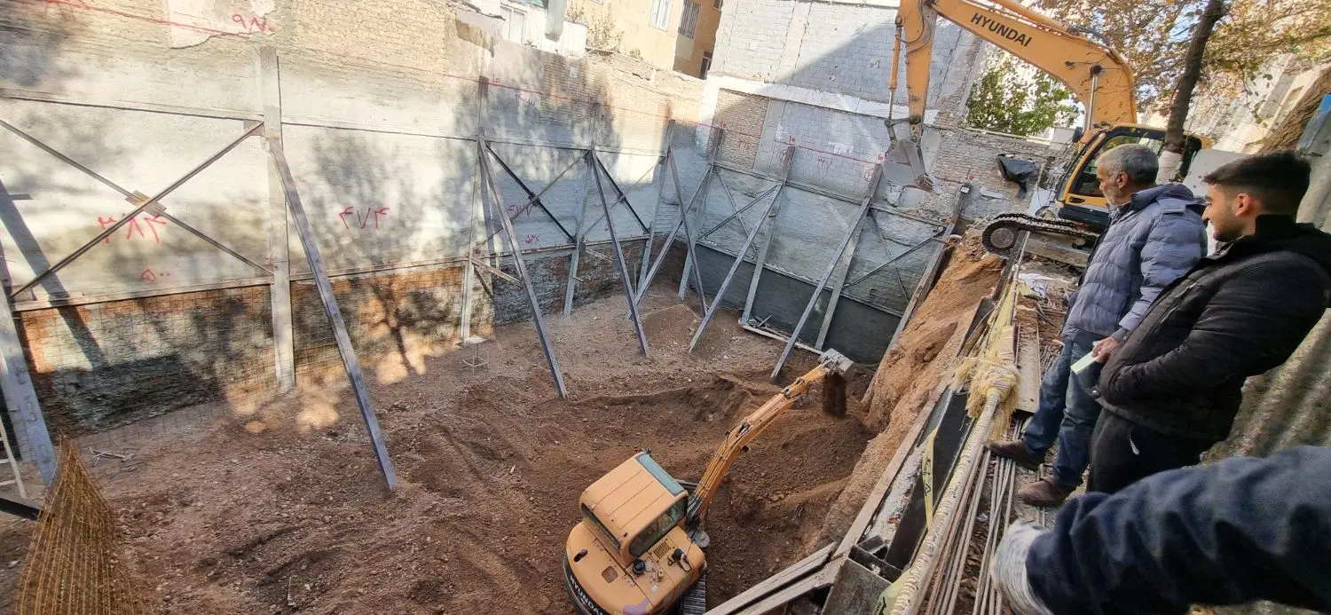 سازه نگهبان و شاتکریت در ونک - تصویر 5
