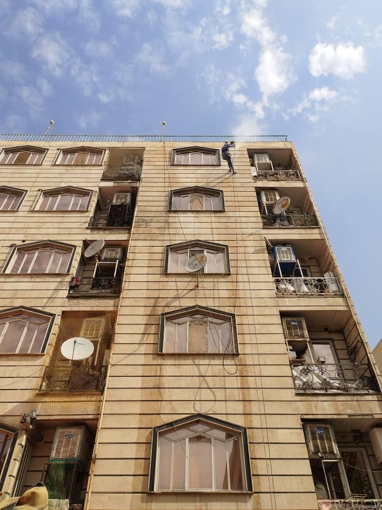 کار در ارتفاع و نماشویی در آذری - تصویر 10