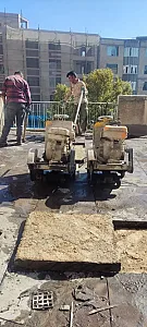 برش آسفالت و بتن آذری