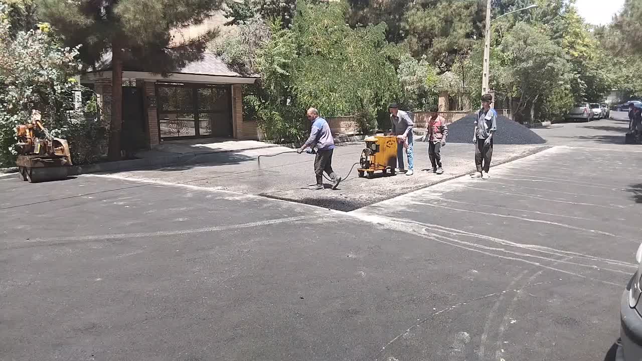 آسفالت و ایزوگام در دروس