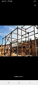 جوشکاری اسکلت فلزی در دهقان