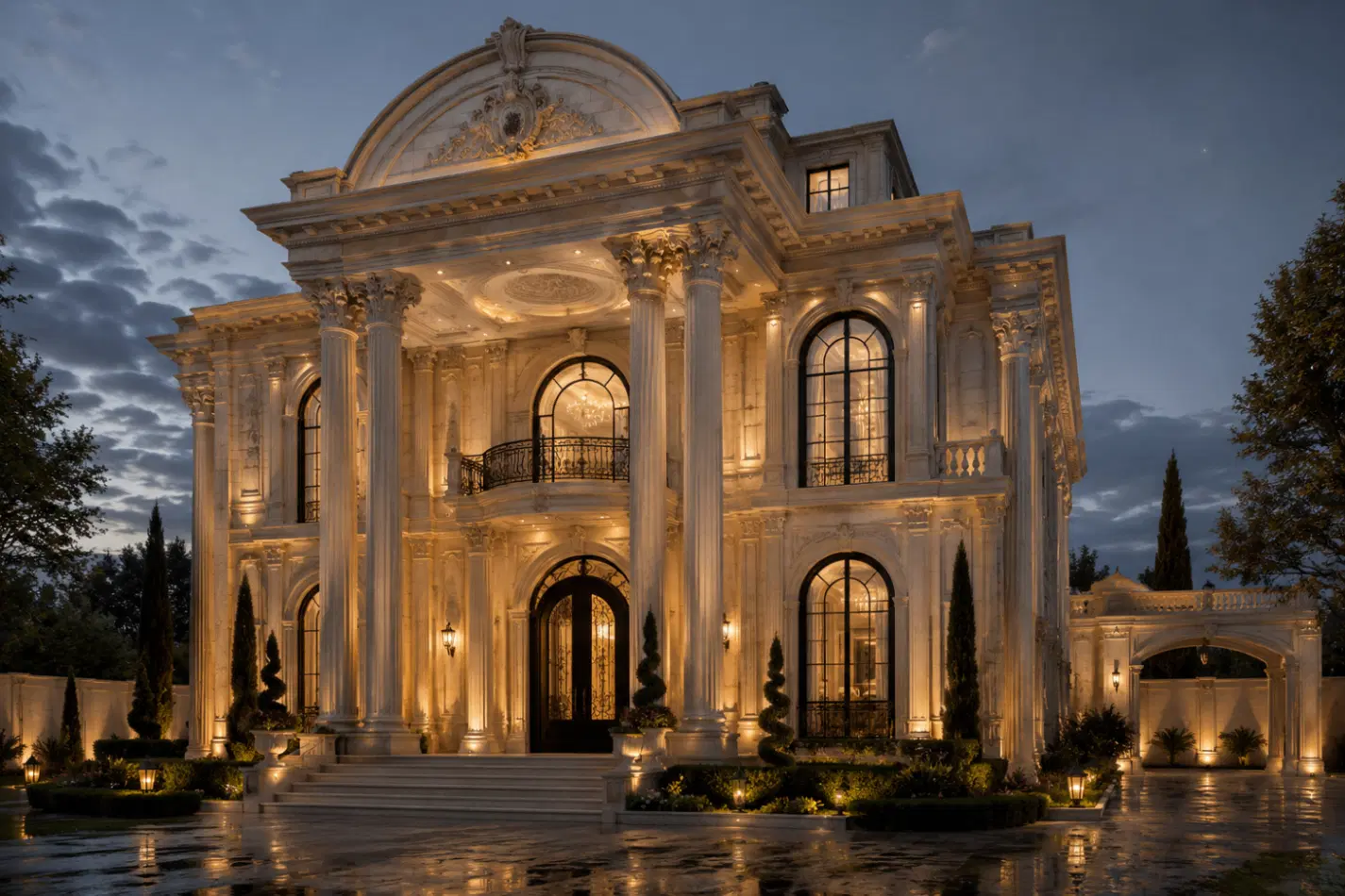 طراحی نما و دکوراسیون داخلی در دکتر هوشیار