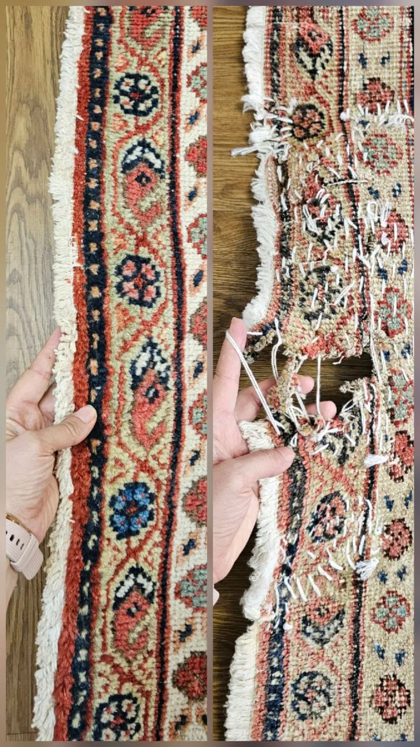 رفو و مرمت فرش در دانشگاه شریف - تصویر 12