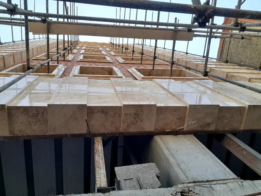 سنگ‌کاری و کاشی‌کاری در مرزداران - تصویر 5