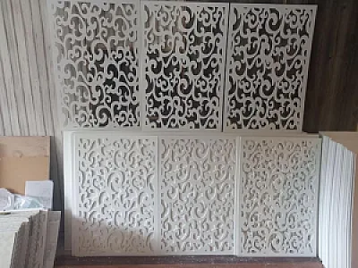 اجرای سقف کاذب سی‌ان‌سی در آبشار