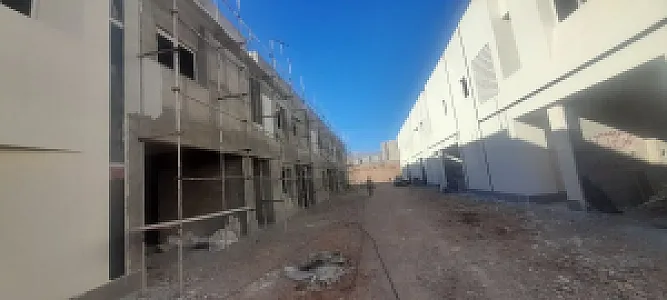 داربست فلزی شرق تهران در نارمک