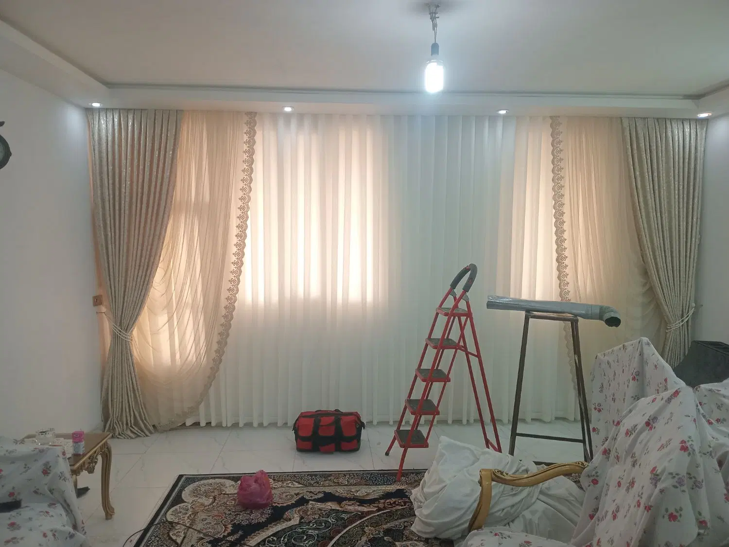 نصب پرده در ظفر
