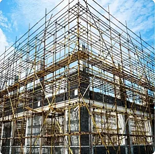 داربست‌بندی در نازی‌آباد
