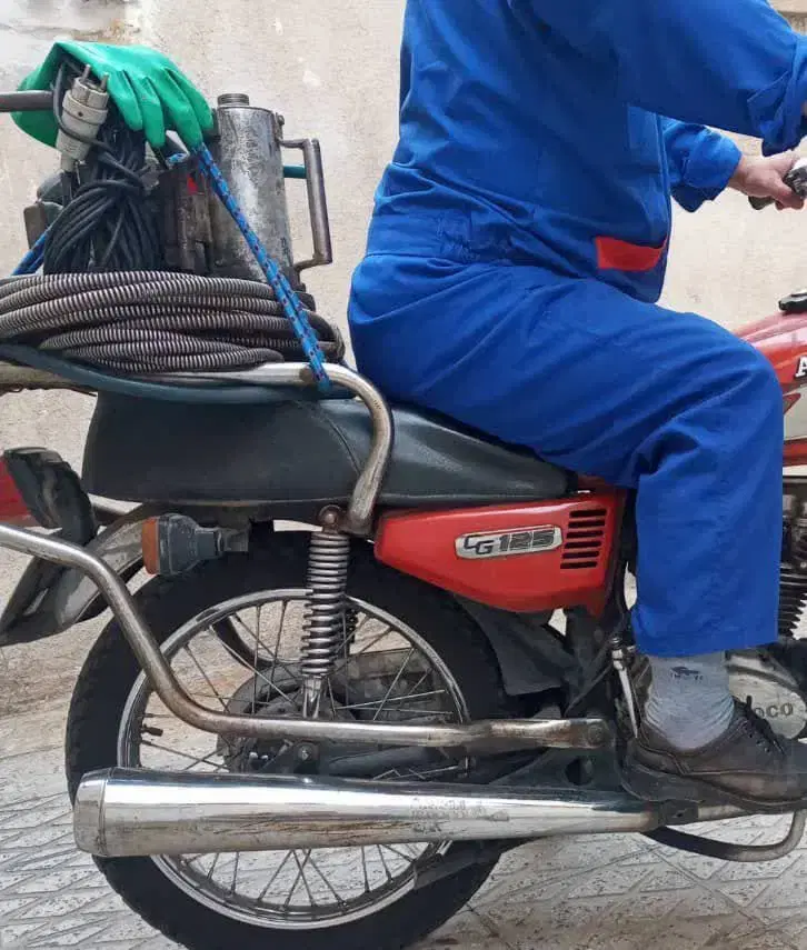 لوله‌بازکنی غرب تهران