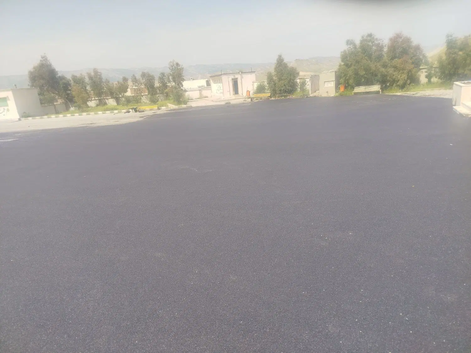 آسفالت‌کاری دستی جمال‌زاده