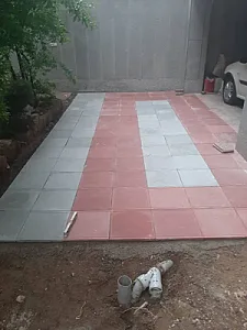 کاشی‌کاری و لوله‌کشی در چهارصد دستگاه