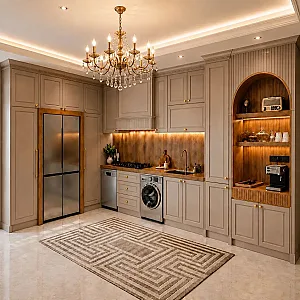 طراحی داخلی در سعادت‌آباد
