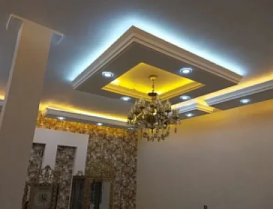 گچ‌کاری در شهران شمالی