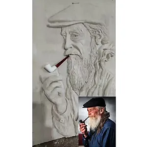 گچبری و میکروسمنت در پونک
