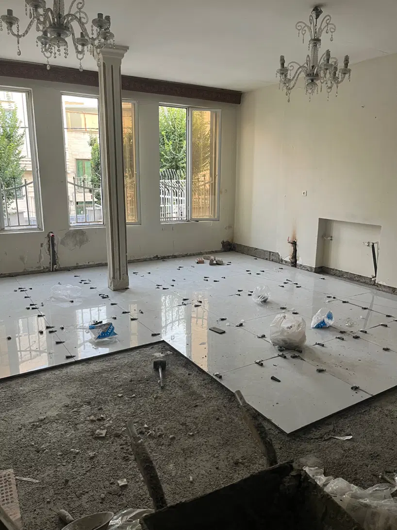 بازسازی ساختمان در جنت‌آباد جنوبی