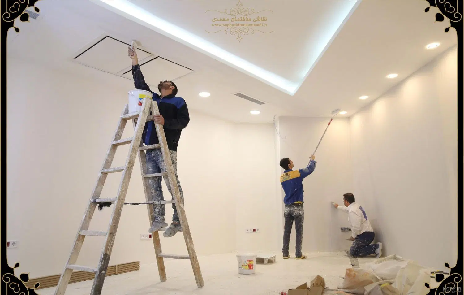 نقاشی و تعمیرات ساختمان