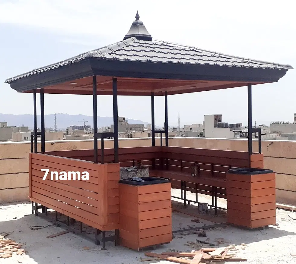 ساخت آلاچیق و پرگولا در نیروی هوایی - تصویر 2