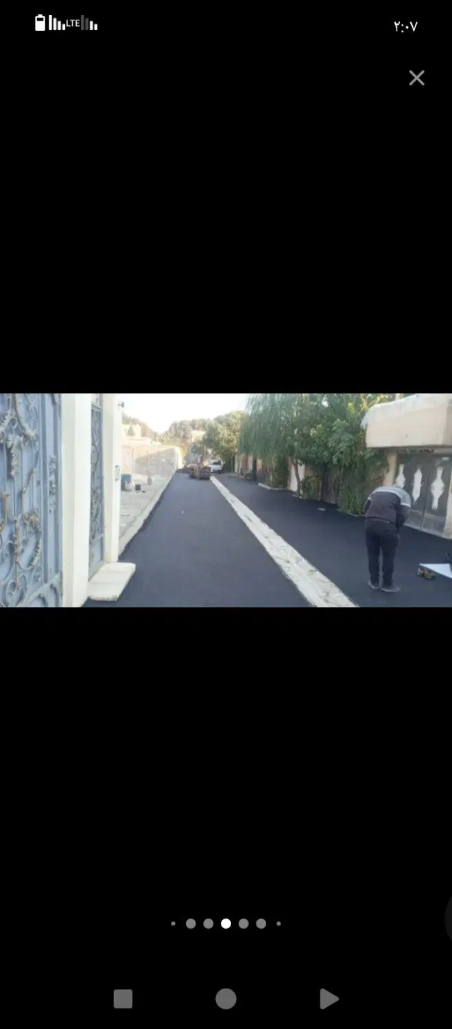 آسفالت‌کاری در شهرک استقلال - تصویر 2