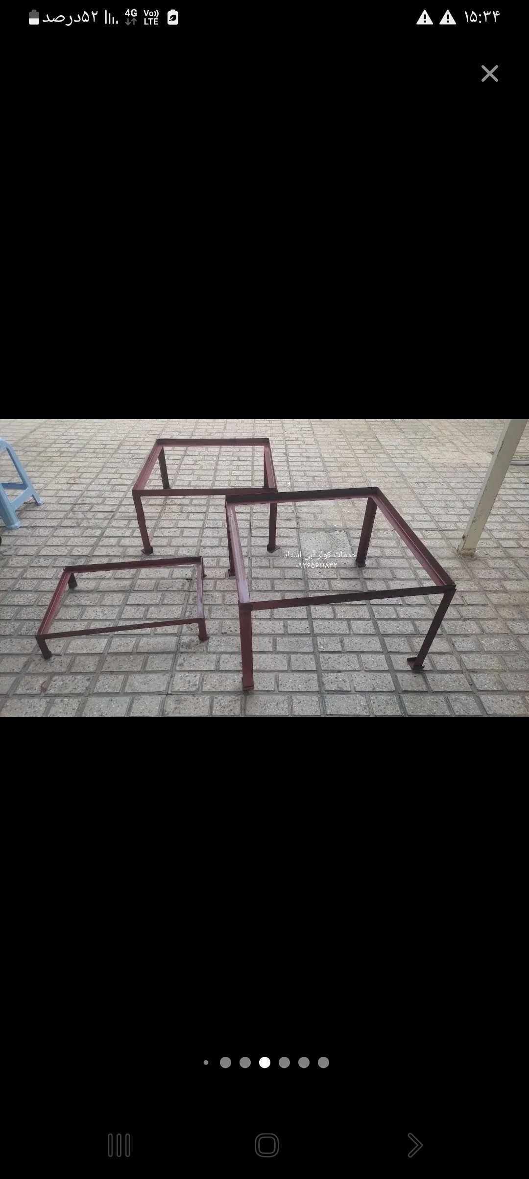 نصب سایبان و چهار پایه کولر - تصویر 2