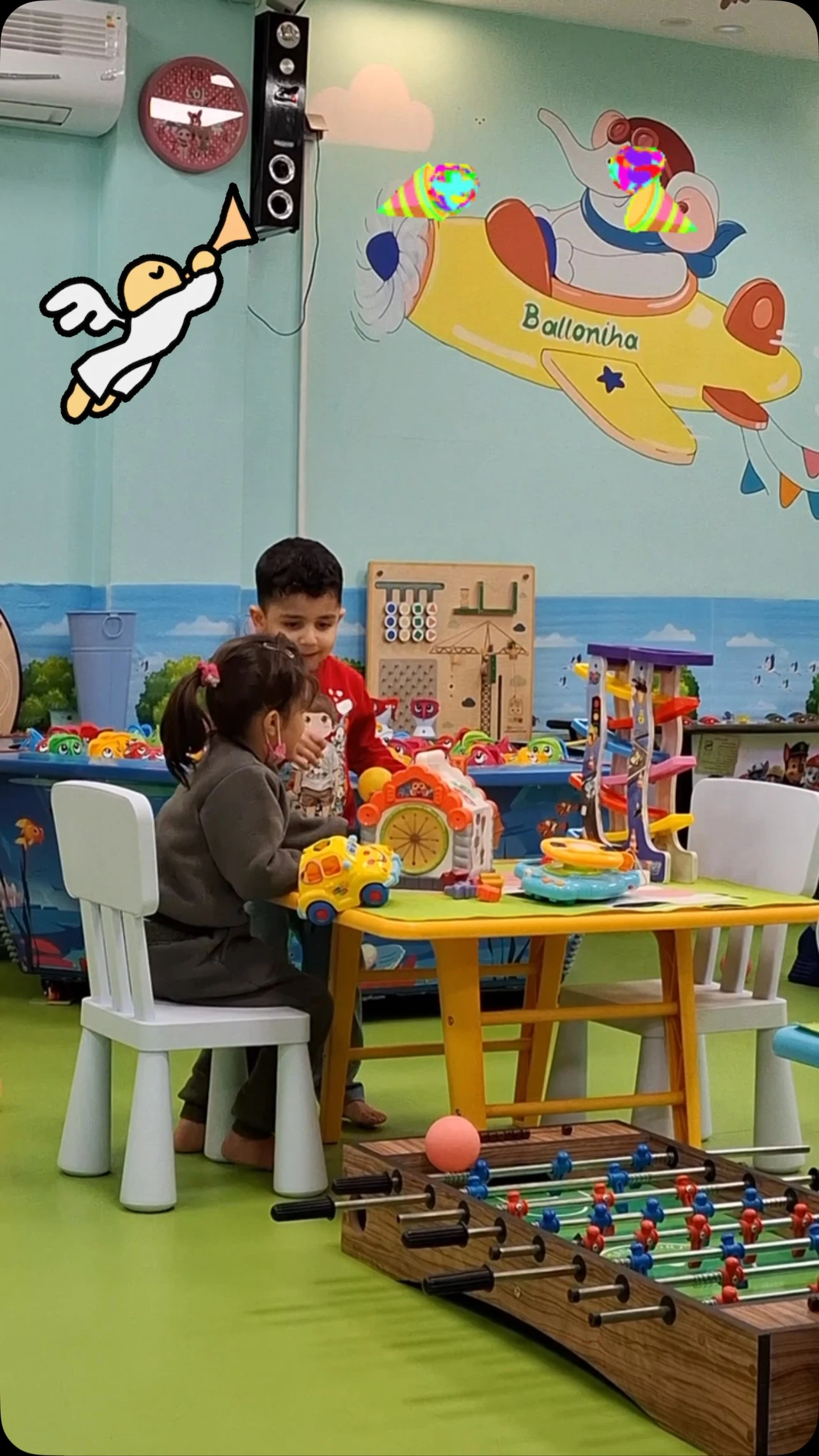 خانه بازی بالونیها