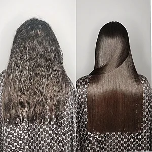 خدمات وآموزش تخصصی و تضمینی کراتین صافی و احیای مو