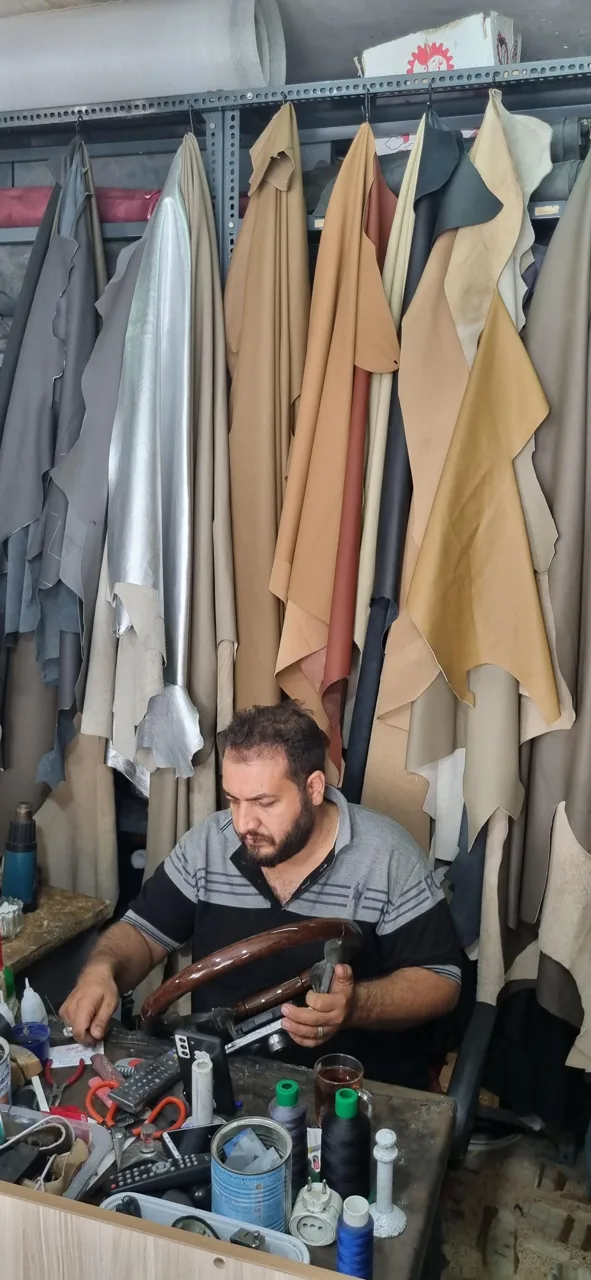 دوزندگی اتومبیل آذین چرم - تصویر 3