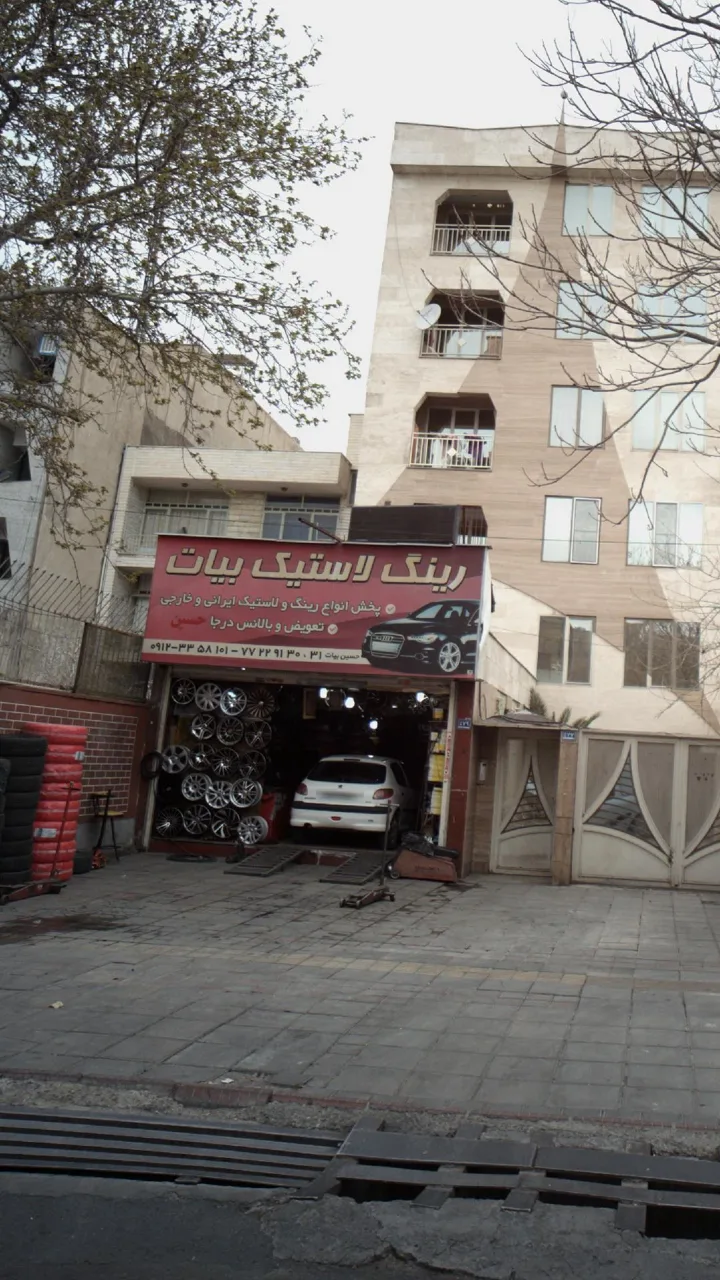رینگ لاستیک بیات