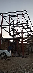 جوشکاری اسکلت فلزی علی میرزاده