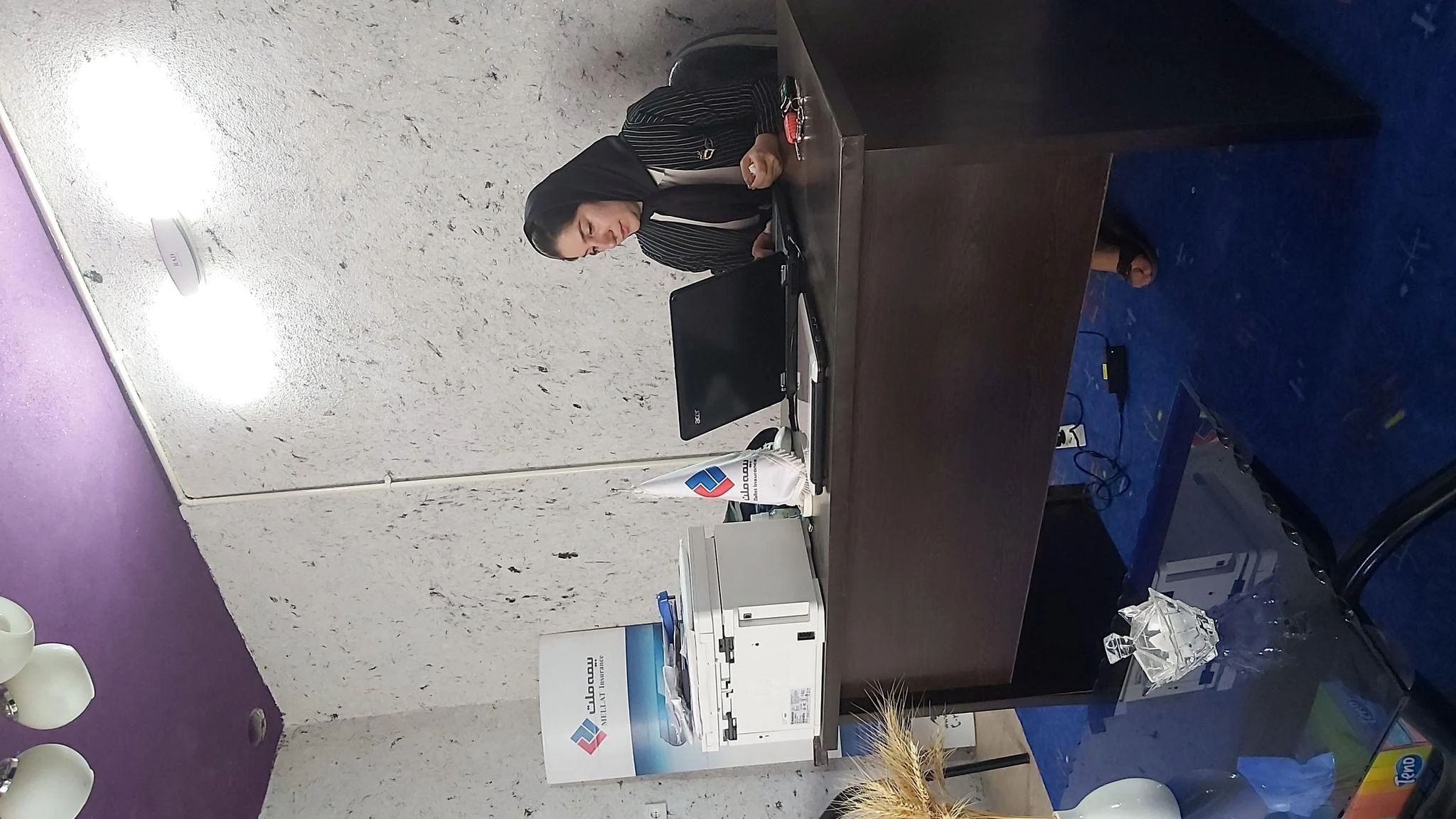 بیمه عمر و سرمایه گذاری ملت :خانم طهماسبی