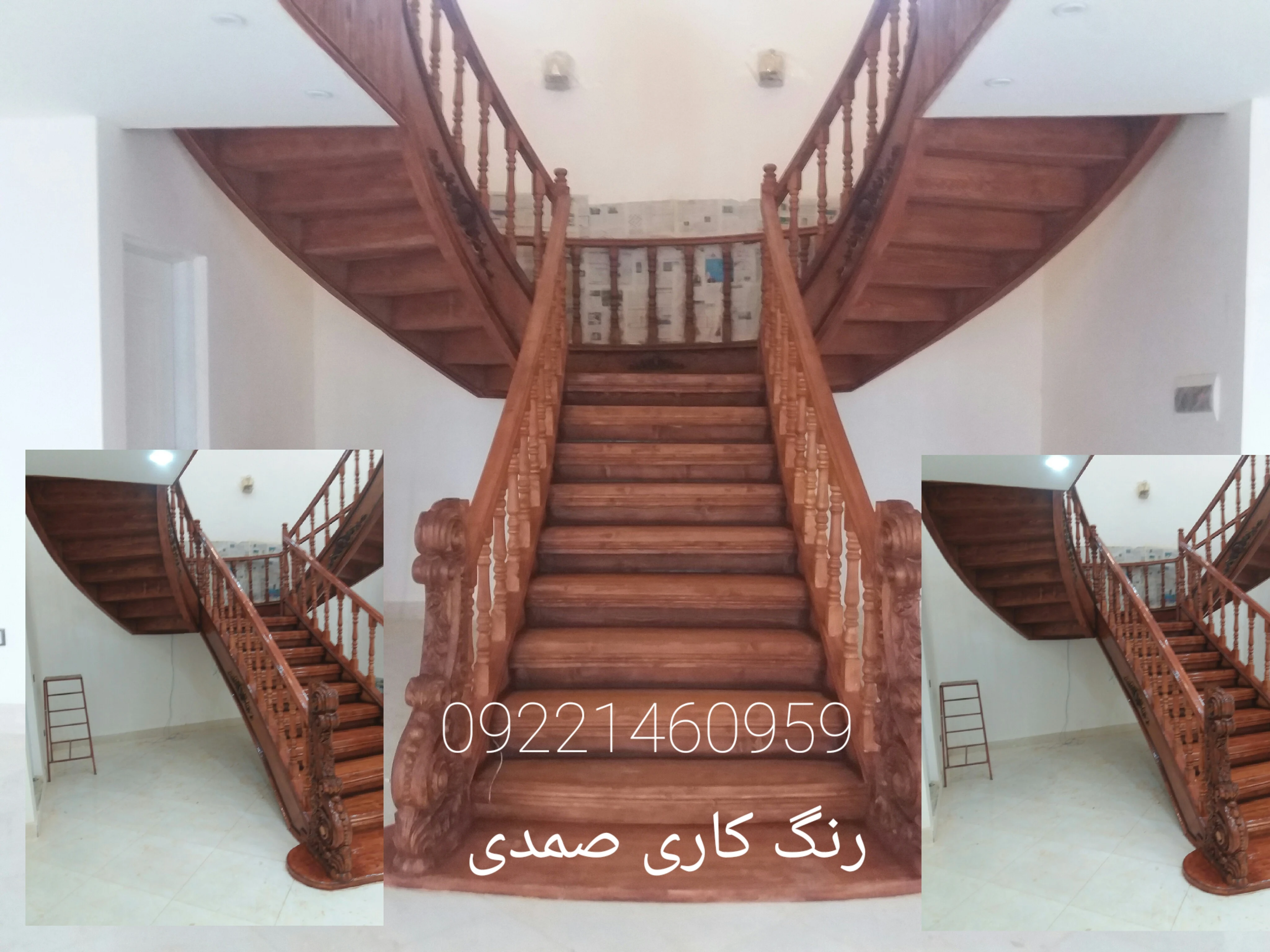 رنگ کاری صنایع چوبی صمدی اردبیل