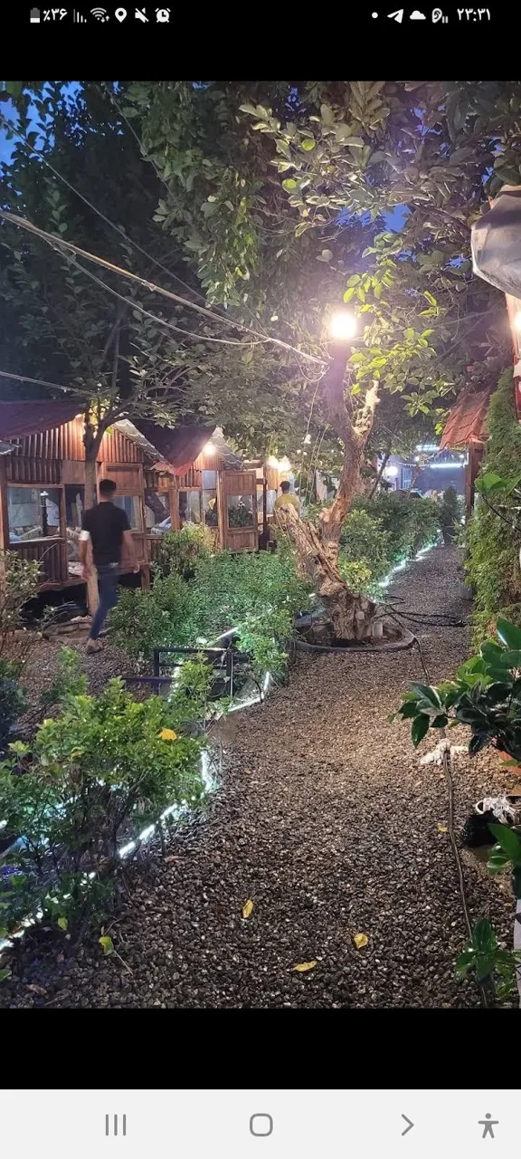 باغچه رستوران و کافی شاپ نان و نمک شهران - تصویر 3