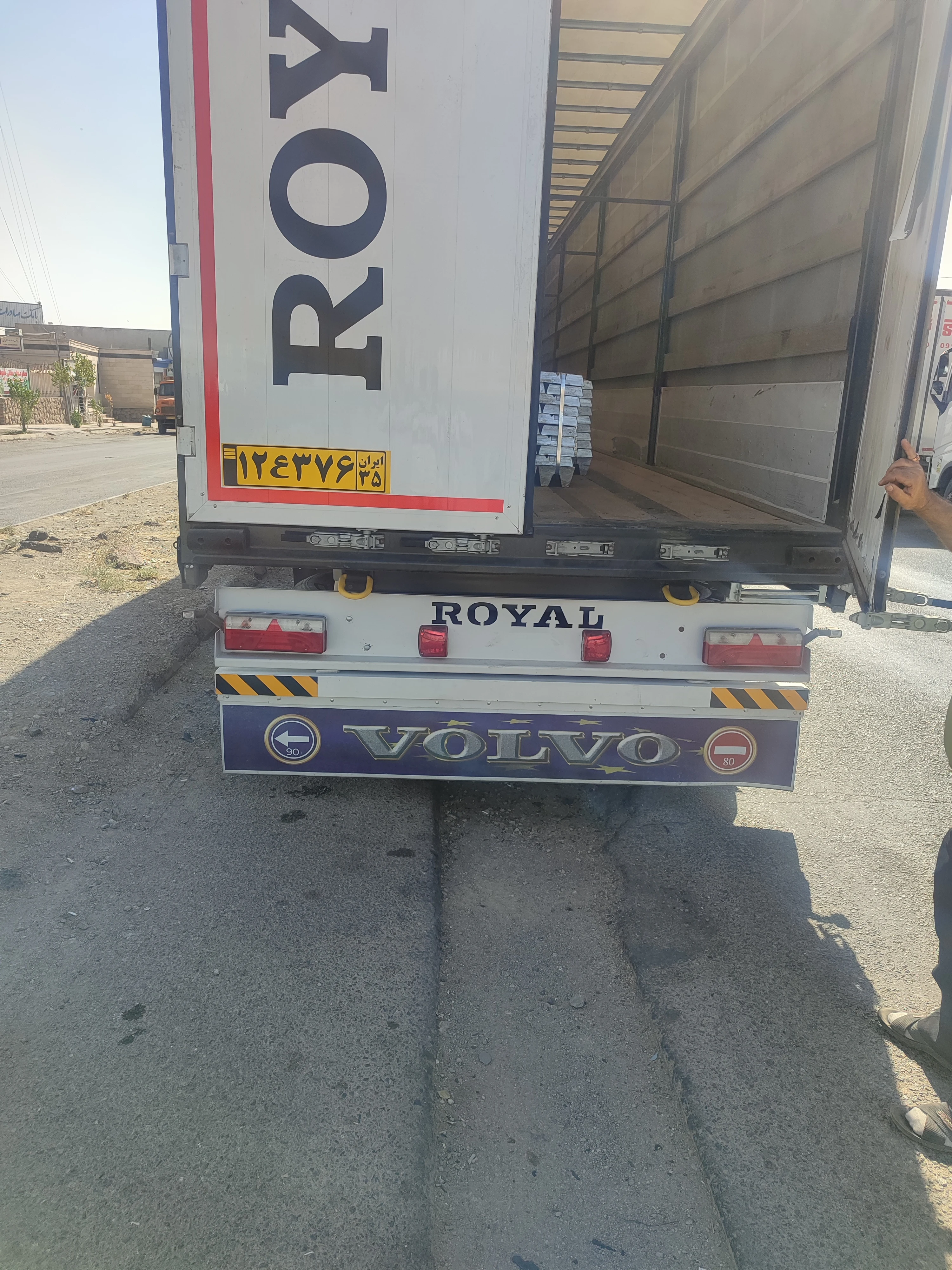 حمل و نقل زنجان تریلر کمرشکن بوژی 11محور - تصویر 2