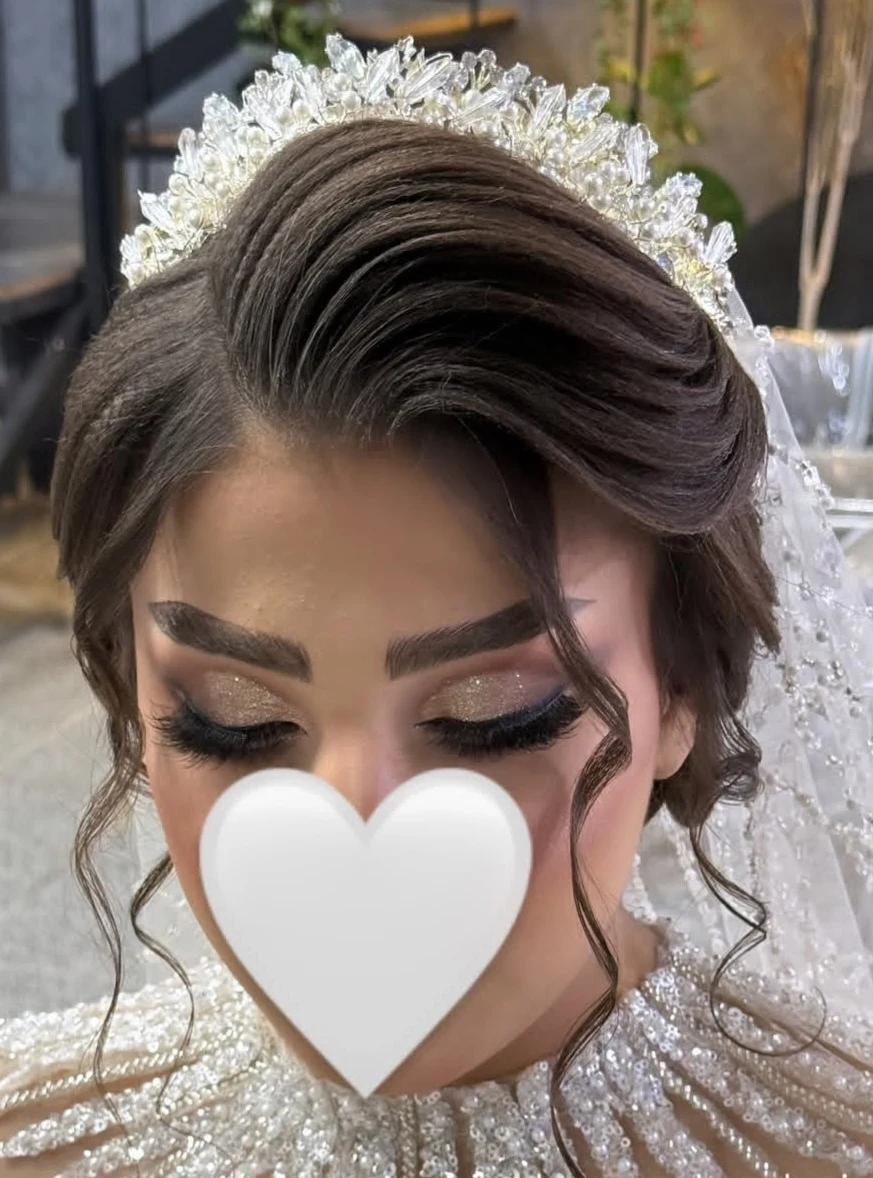 میکاپ و شنیون و رنگ ومش فاطمه - آرایشگاه زنانه در یزد - تصویر 4
